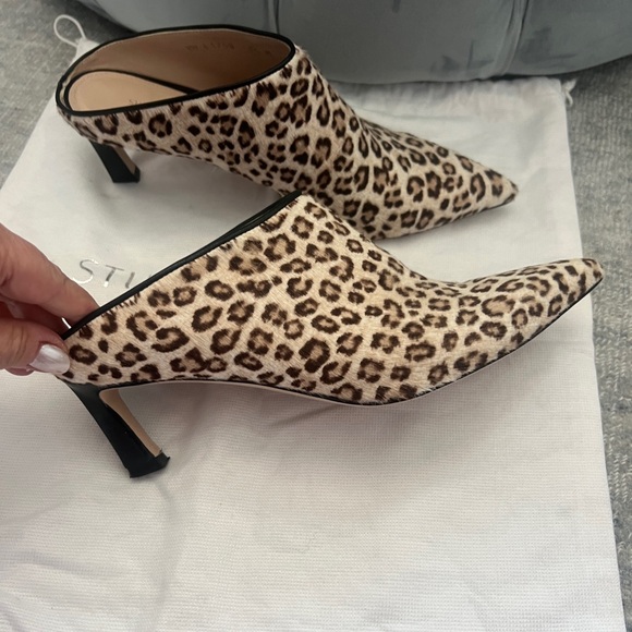 Stuart Weitzman mini leopard hair mule - Picture 10 of 10